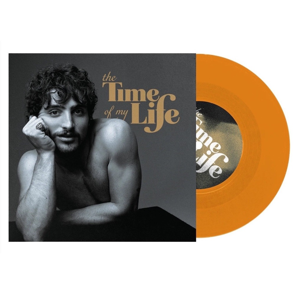 Benson Boone The Time of My Life 7" Orange Vinyl Single Warner Records NEW